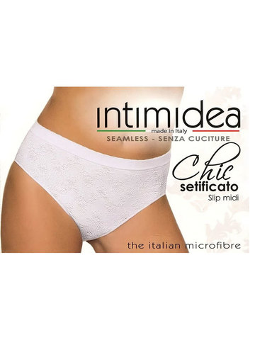 Женские трусы Slip Midi Setificato Chic Intimidea