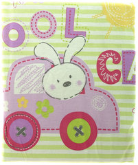 Комплект в кроватку "Cool Car" (голубой)