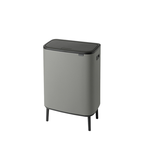 Мусорный бак Bo Touch Bin HI 2x30л Brabantia Минерально-серый