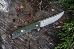 Нож Ruike Hussar P121 зеленый