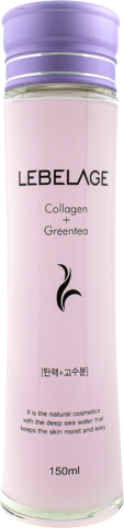 Lebelage Collagen+Green Tea Moisture Skin Тонер для лица увлажняющий с коллагеном и зеленым чаем