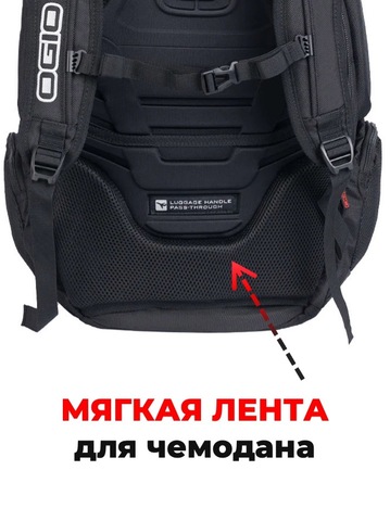 Картинка рюкзак городской Ogio Rev Black - 10