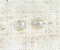 Пуговицы, d 1,8 см, 2 прокола, бежевый