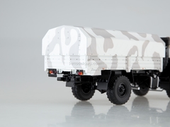 SSM 1302 1/43 KAMAZ カマズ ロシア軍迷彩仕様 KAMAZ-43502 Mustang camouflage Arctic white-gray 1:43 Start