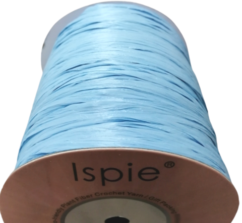 Рафия Ispie 7494801 Молочный голубой Milk blue