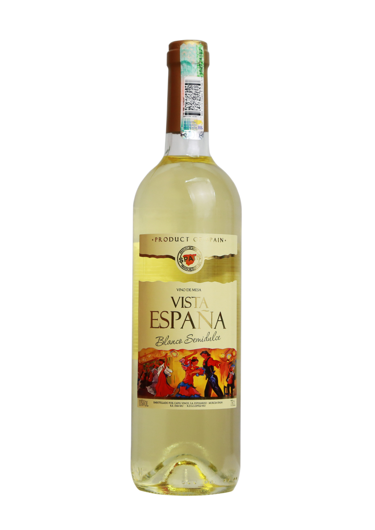 Вино Vista Espana Blanco 11%
