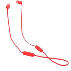 Наушники Вставные JBL Bluetooth JBLT125BTCOR, Coral