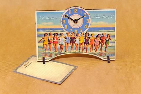 Часы настольные Timeworks At The Beach POTATB