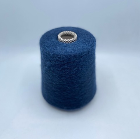 Cariaggi (пр.Италия),art-Alba 2500м/100 гр. 60% Кашемир 40%Шелк , цвет-Синий,неоднотонный(25/6) ,арт-28526