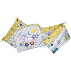 Комплект в кроватку "Cool Car" (голубой)