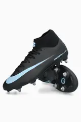 Бутсы Nike Zoom Mercurial Superfly 10 Academy SG-Pro AC - черный