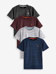 Футболка для мальчика Next 379-472, 4 шт., Серый, Синий, Бордовый