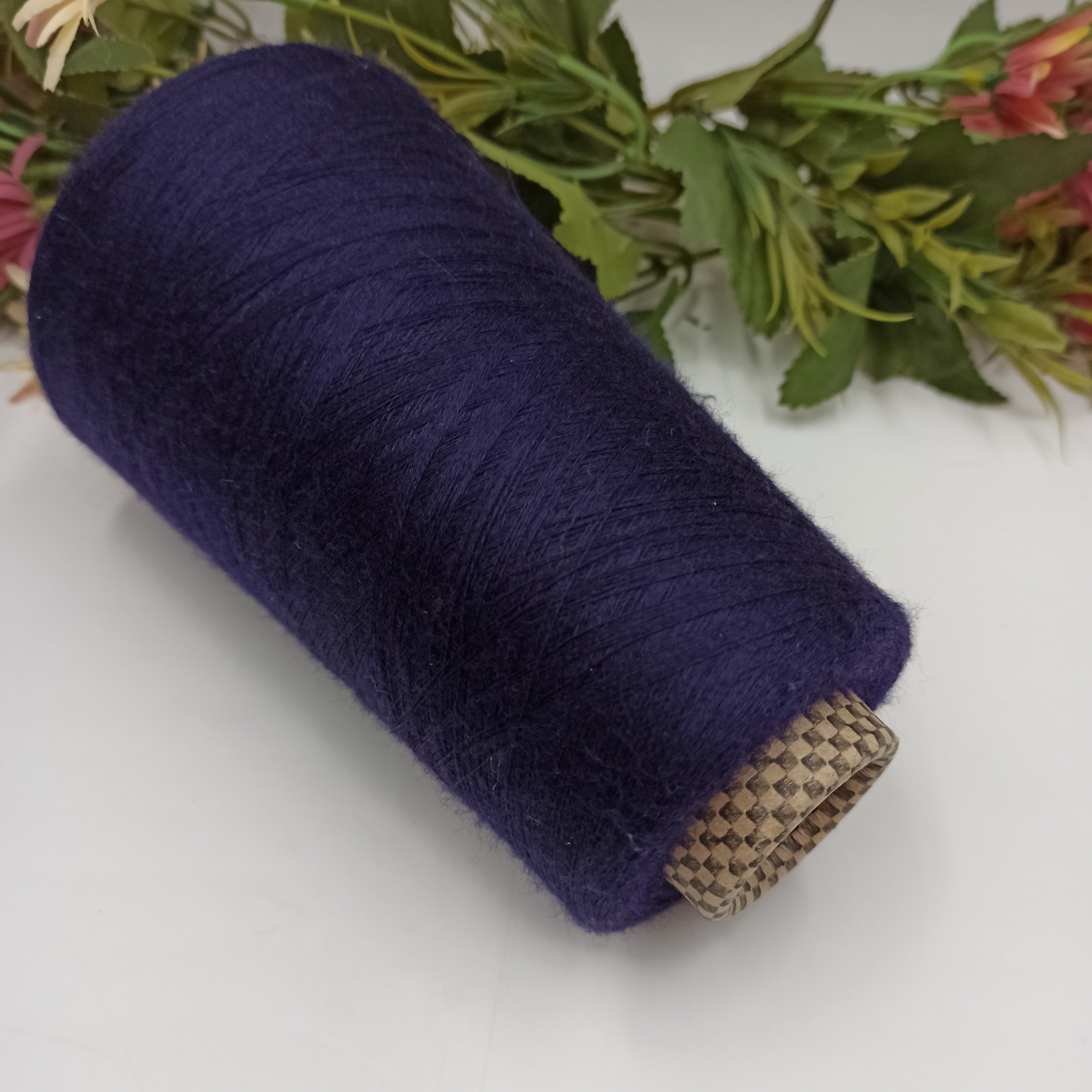 Кашемир на шелке Jaipur Cariaggi 724978 Баклажан