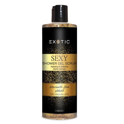 Exotic EX-22 Гель-скраб увлажняющий парфюмированный для душа (D Sexy)  500 ml