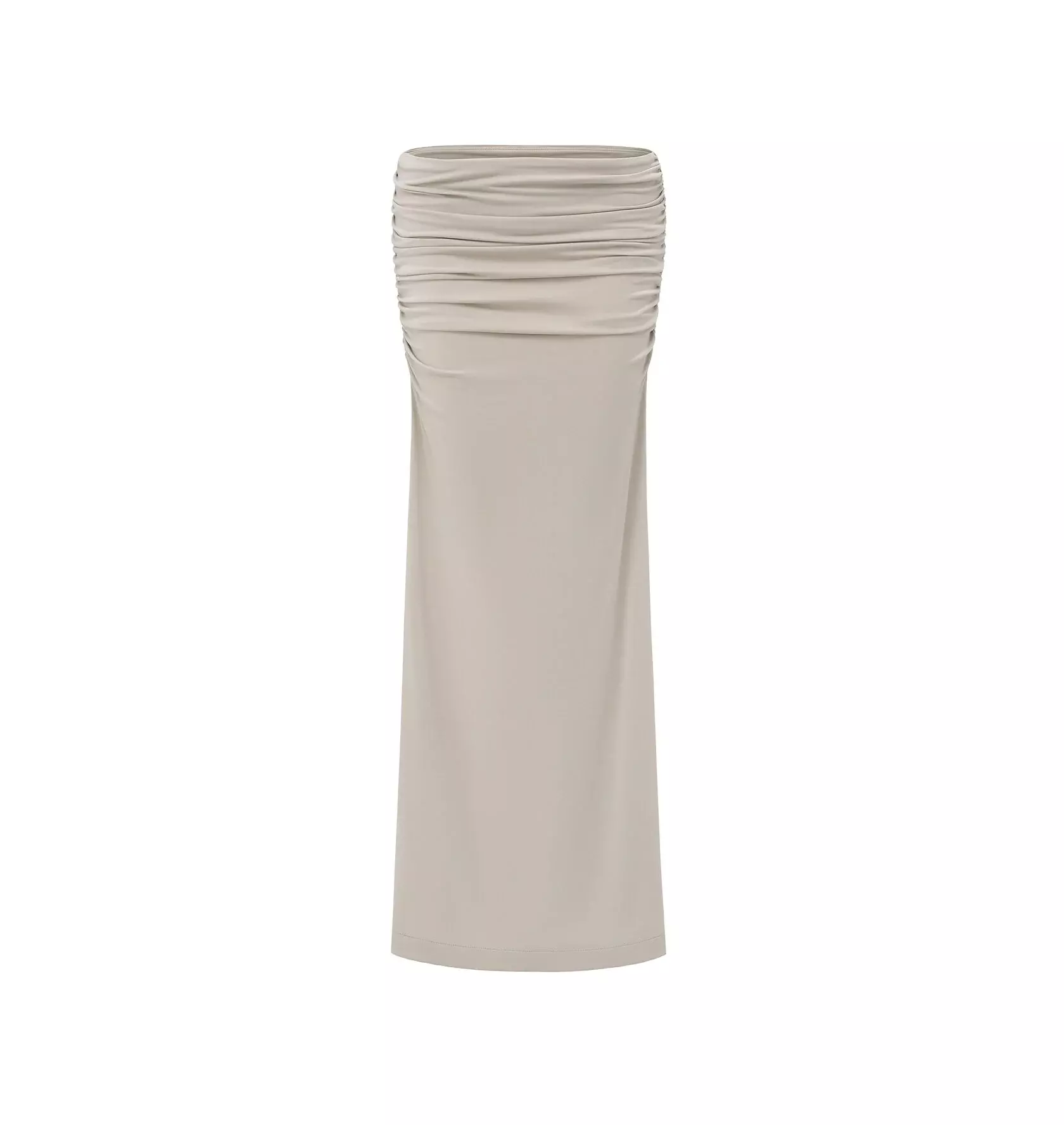 Юбка серая макси