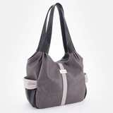 Сумка Саломея 890 мульти итальянский серо-черный