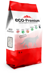 Eco premium наполнитель для кошек древесный blue
