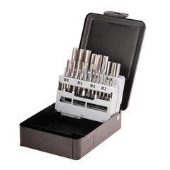 Набор метчиков комплектных M3 -M12 HSS-G DIN352 21пр Terrax by Ruko A245006