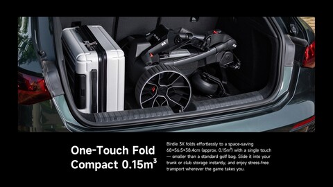 Тележка для гольфа NAVEE Birdie 3X Follow