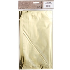 Скатерть фольгированная однотонная, Золото, 1,37*1,82 м