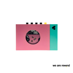 We Are Rewind Cassette Player Rose