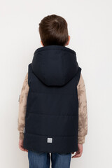 жилет  для мальчика  ВК 35011/15 ГР (98-128)