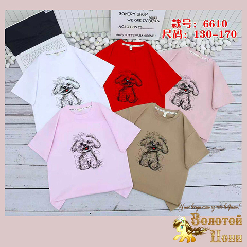 Футболка хлопок д (5-9) 260119-SL6121