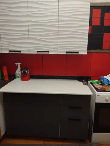 Кухня Рио 2.0 м белый / маренго