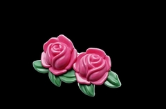 Силиконовый молд Две Розы