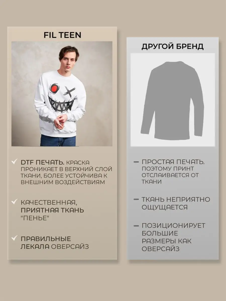 Лонгслив оверсайз женский мужской спортивный с принтом аниме