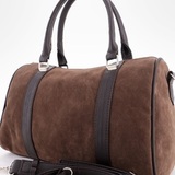 Сумка Саломея 217 эко-замша шоколад