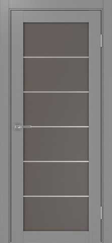 Турин_501АСС.2 молдинг алюм.хром.30 ЭКО-шпон Серый-Бронза матовое