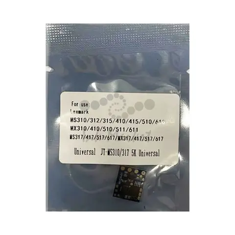 Чип Lexmark MS417, MS517, MS617, MX417, MX517, MX617 - 5000 стр.