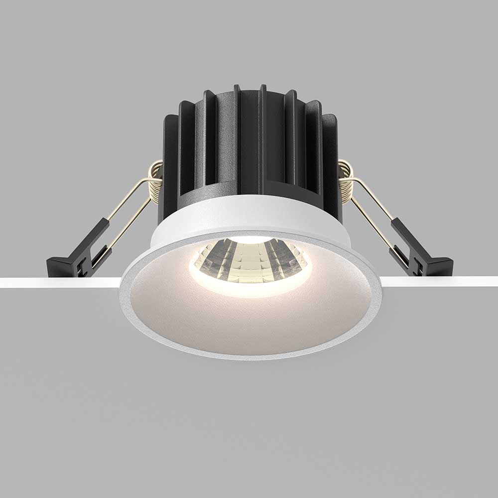 Встраиваемый светильник Maytoni Technical Round DL058-12W4K-W