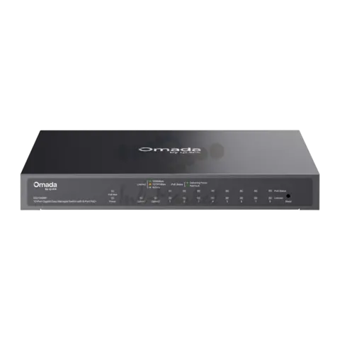 Коммутатор Omada 10-Port Gigabit Easy Managed Switch with 8-Port PoE+