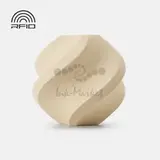Пластик для 3D-печати Bambu Lab PLA Wood, 1.75 мм, 1 кг, белый дуб (White Oak), на катушке, A16-W0-1.75-1000-SPL