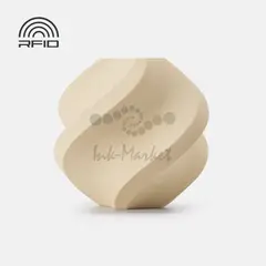 Пластик для 3D-печати Bambu Lab PLA Wood, 1.75 мм, 1 кг, белый дуб (White Oak), на катушке, A16-W0-1.75-1000-SPL