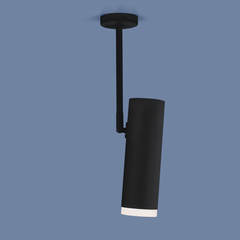 Накладной потолочный светильник Elektrostandard DLS022 9W 4200K черный матовый