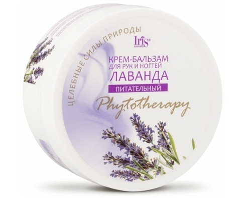 IRIS PHYTOTHERAPY Крем-бальзам для рук и ногтей  Лаванда 180мл