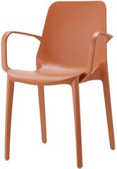 Кресло пластиковое Scab Design Ginevra, терракотовый