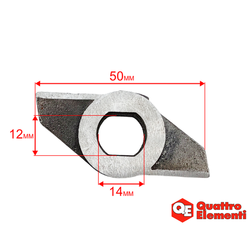 Нож кожуха триммерной головки QUATTRO ELEMENTI Sewage 500F Ci-Cut (909-075-045)