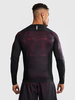 Рашгард Venum G-Fit Air Deep Black/Fire Red L/S