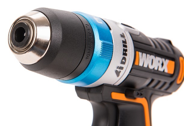 Дрель-шуруповерт аккумуляторная WORX AiDrill WX178.1, 20В, 2Ач x2, кейс