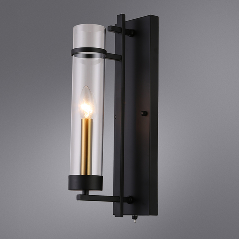 Бра Arte Lamp Hugo A1688AP-1BK