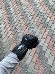 Кожаные мотоперчатки Fury Long