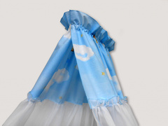 Комплект в кроватку "Лунный Мишка", 7 предметов (бежевый)