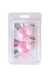 Розовые вагинальные шарики BI-BALLS - 