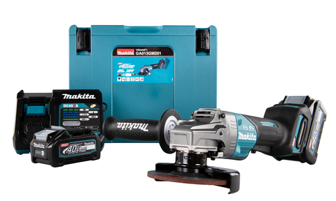 Угловая шлифовальная машина с диском 125 мм XGT® Makita GA013GM201