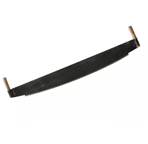 Пила поперечная двуручная по дереву 1000-1-ОСТ 22-1664-86 СССР