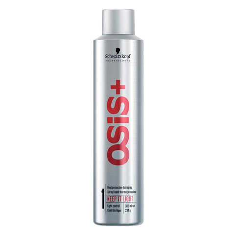 Schwarzkopf Osis+ Keep It Light - Лак для волос легкой фиксации с термозащитой